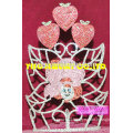 fashion headwear party costume stawberry crown ornaments